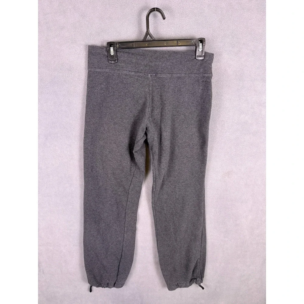 NIKE Womens Sweatpants Fleece Lined Joggers Gray Size S 427077-035‎ Wide Leg